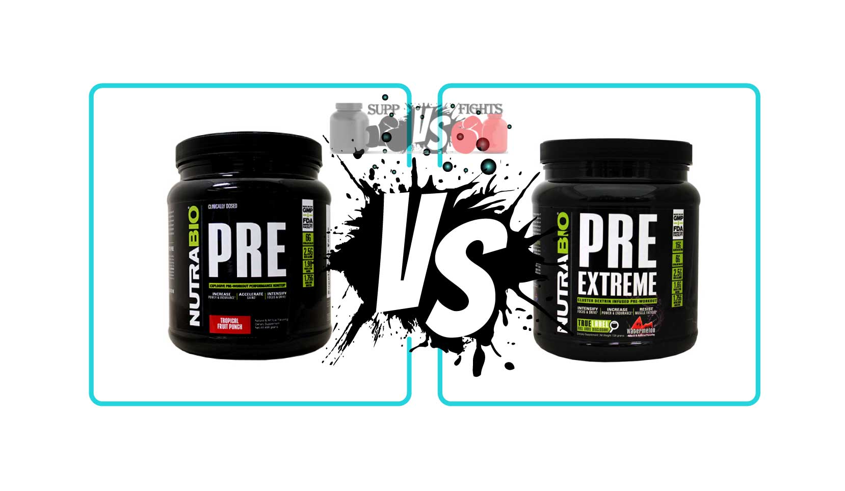 Nutrabio Pre vs. Nutrabio Pre Extreme