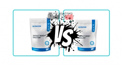 Impact Whey Protein Blend vs. Impact Whey Isolate Protein