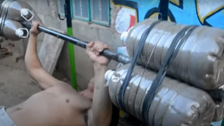 Want To Make Barbells Without Cement ?